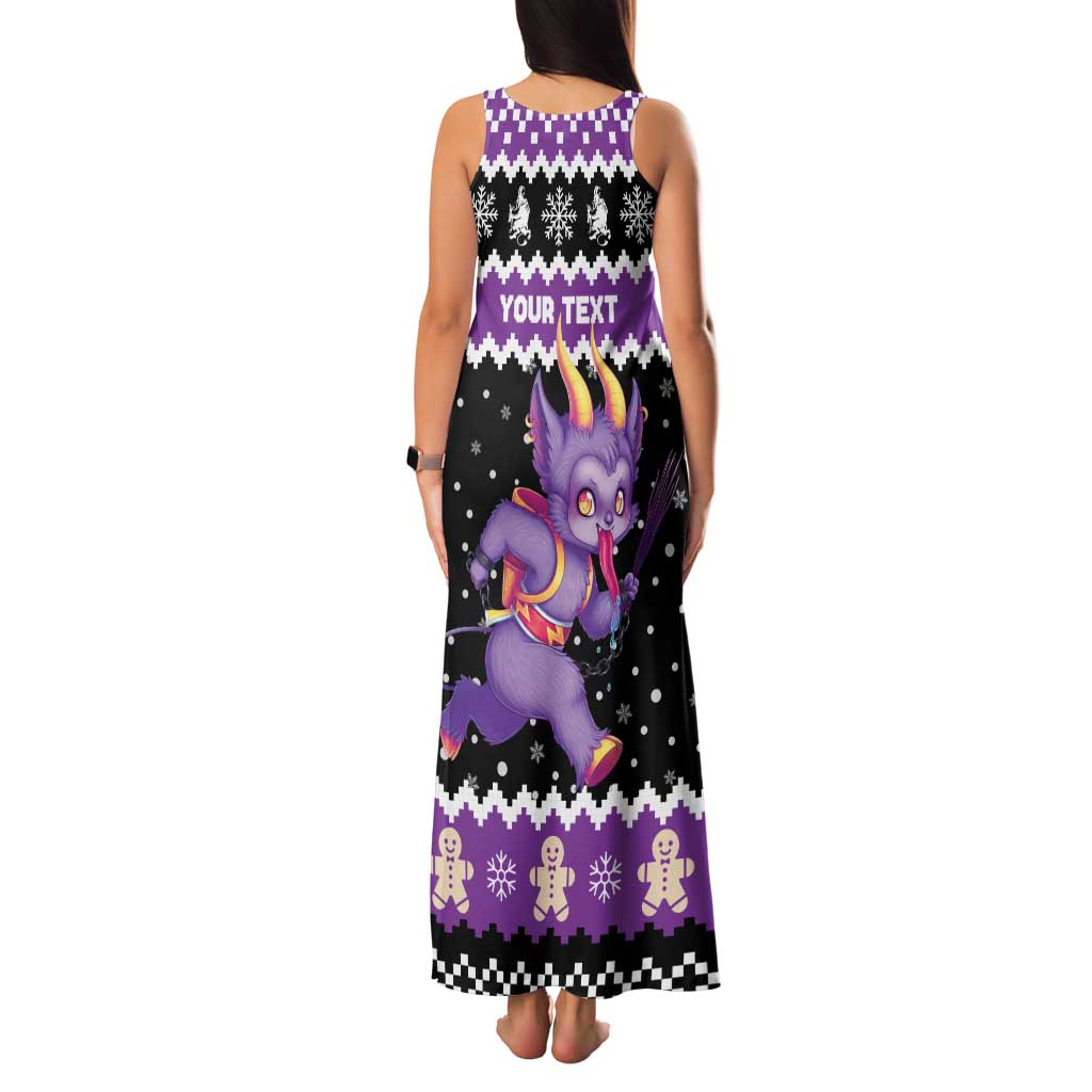 Personalized German Krampus Christmas Family Matching Tank Maxi Dress and Hawaiian Shirt German Christmas Legend - Wonder Print Shop