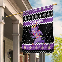 Personalized German Krampus Christmas Garden Flag German Christmas Legend - Wonder Print Shop