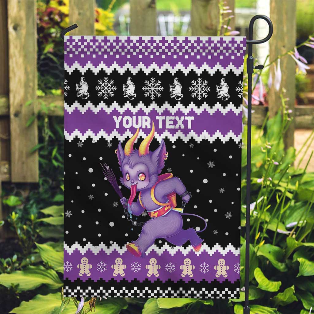 Personalized German Krampus Christmas Garden Flag German Christmas Legend - Wonder Print Shop