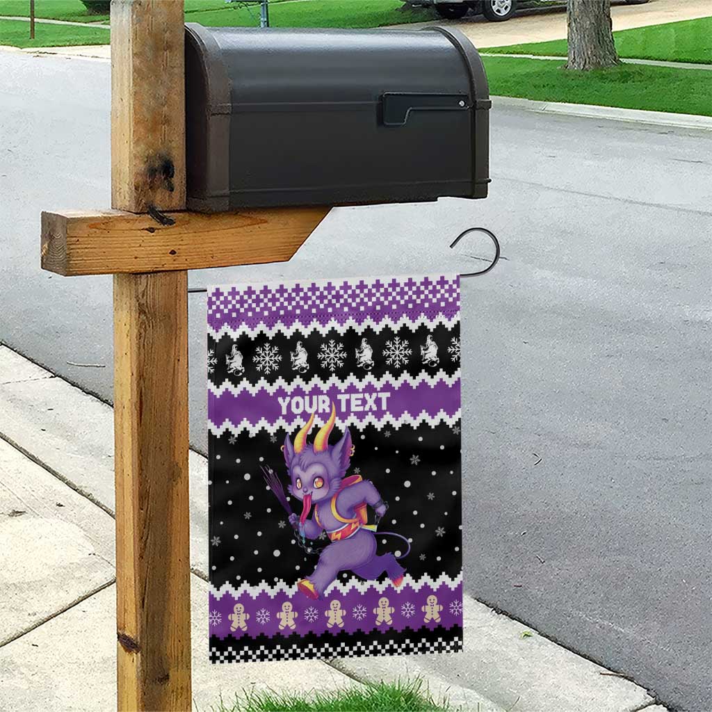 Personalized German Krampus Christmas Garden Flag German Christmas Legend - Wonder Print Shop