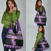 Personalized German Krampus Christmas Grocery Bag German Christmas Legend - Wonder Print Shop