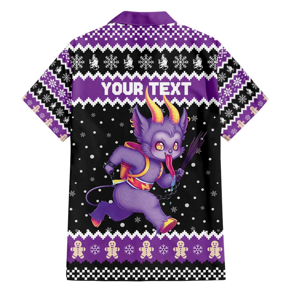 Personalized German Krampus Christmas Hawaiian Shirt German Christmas Legend - Wonder Print Shop