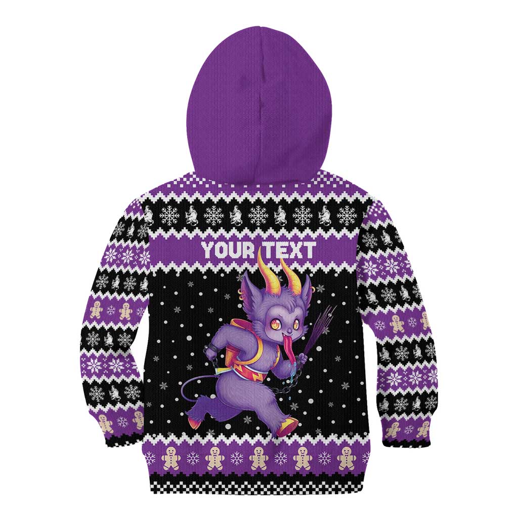 Personalized German Krampus Christmas Kid Hoodie German Christmas Legend - Wonder Print Shop