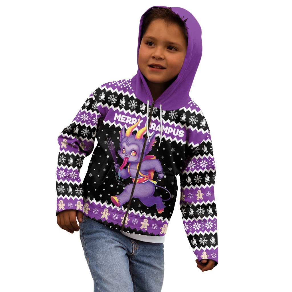 Personalized German Krampus Christmas Kid Hoodie German Christmas Legend - Wonder Print Shop