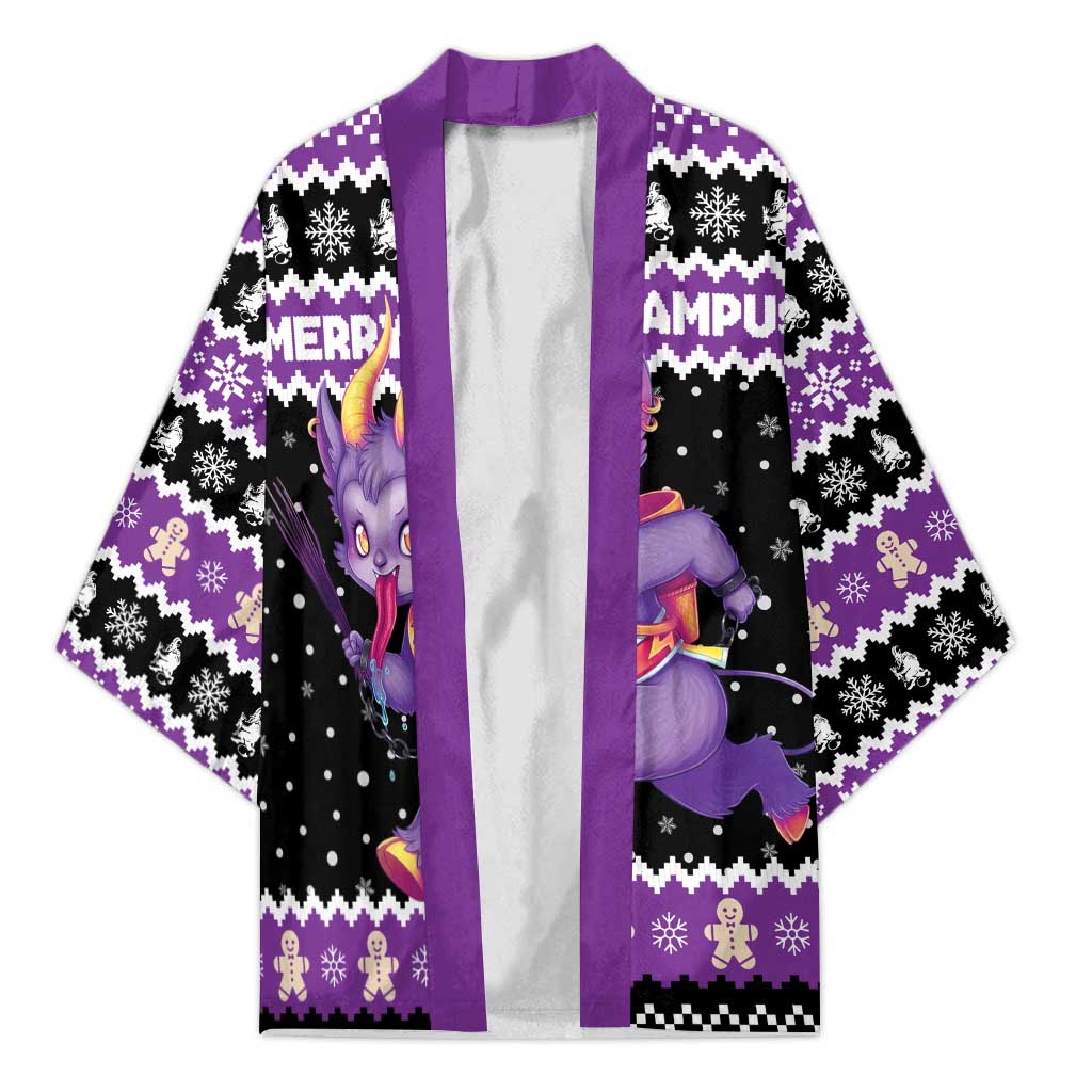 Personalized German Krampus Christmas Kimono German Christmas Legend - Wonder Print Shop