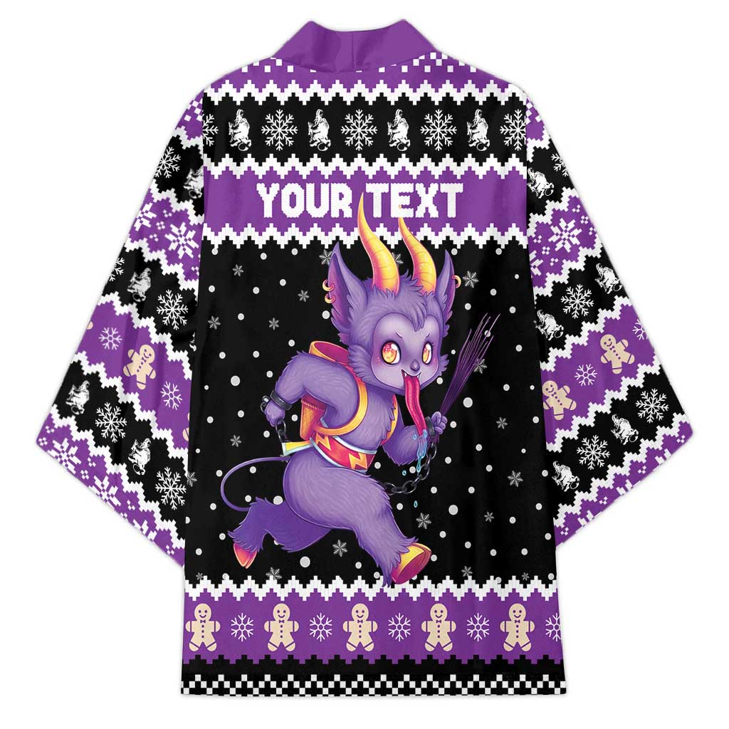 Personalized German Krampus Christmas Kimono German Christmas Legend - Wonder Print Shop