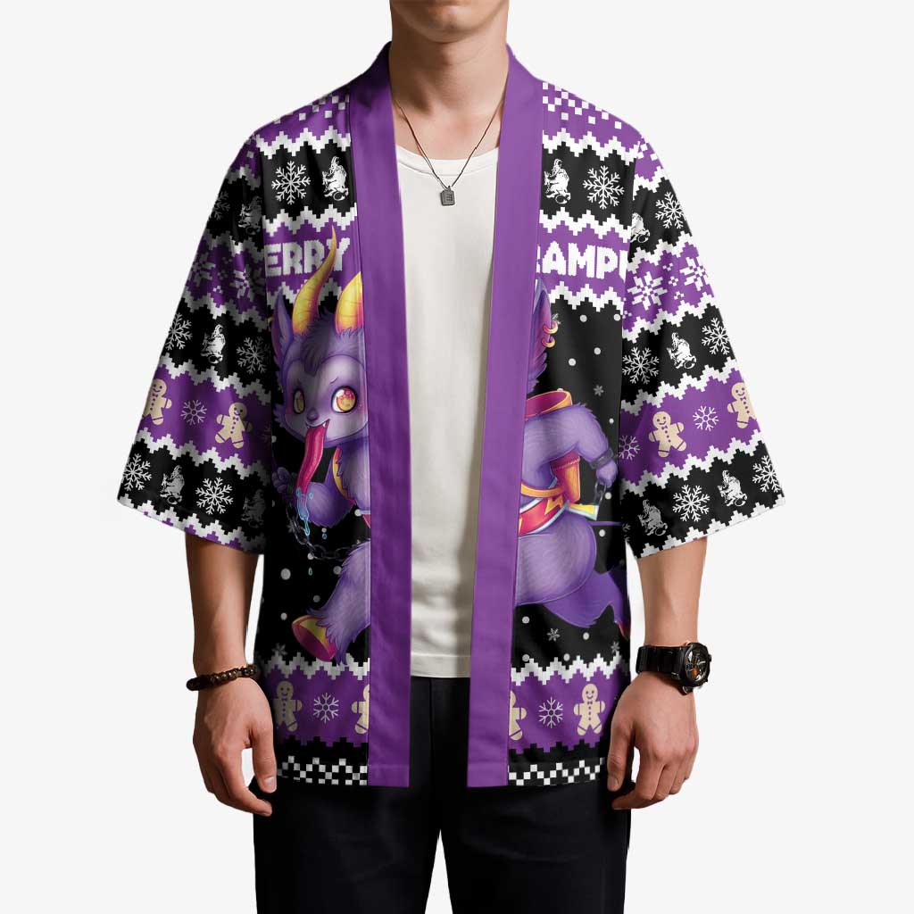 Personalized German Krampus Christmas Kimono German Christmas Legend - Wonder Print Shop