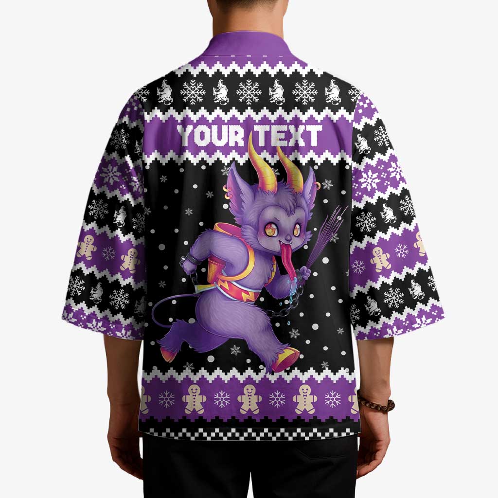 Personalized German Krampus Christmas Kimono German Christmas Legend - Wonder Print Shop