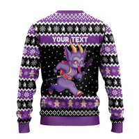 Personalized German Krampus Christmas Ugly Christmas Sweater German Christmas Legend - Wonder Print Shop