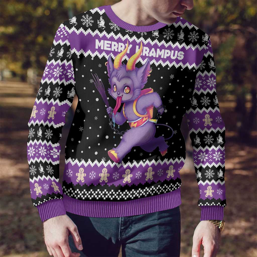 Personalized German Krampus Christmas Ugly Christmas Sweater German Christmas Legend - Wonder Print Shop