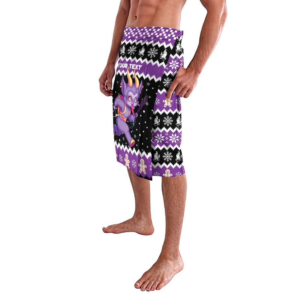 Personalized German Krampus Christmas Lavalava German Christmas Legend - Wonder Print Shop