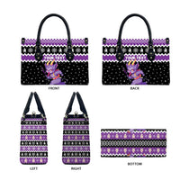 Personalized German Krampus Christmas Leather Bag German Christmas Legend - Wonder Print Shop