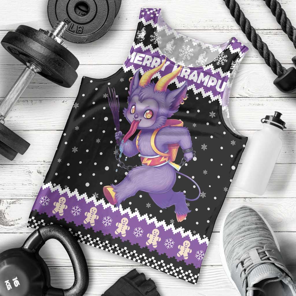 Personalized German Krampus Christmas Men Tank Top German Christmas Legend - Wonder Print Shop