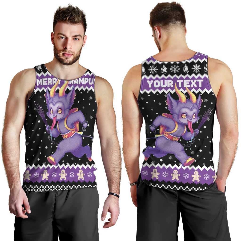 Personalized German Krampus Christmas Men Tank Top German Christmas Legend - Wonder Print Shop