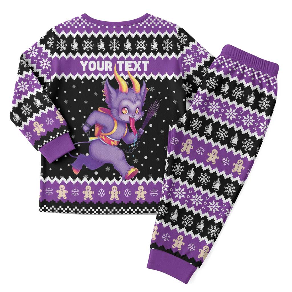 Personalized German Krampus Christmas Pajama Set German Christmas Legend - Wonder Print Shop