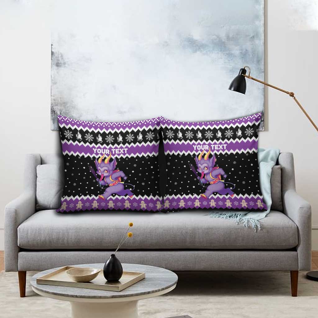 Personalized German Krampus Christmas Pillow Cover German Christmas Legend - Wonder Print Shop