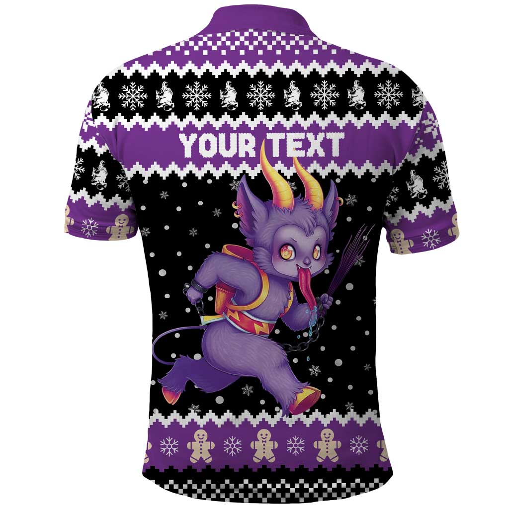 Personalized German Krampus Christmas Polo Shirt German Christmas Legend - Wonder Print Shop
