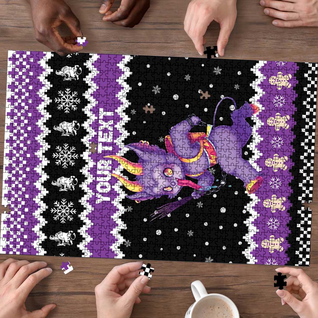 Personalized German Krampus Christmas Puzzle German Christmas Legend - Wonder Print Shop