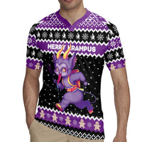 Personalized German Krampus Christmas Rugby Jersey German Christmas Legend - Wonder Print Shop