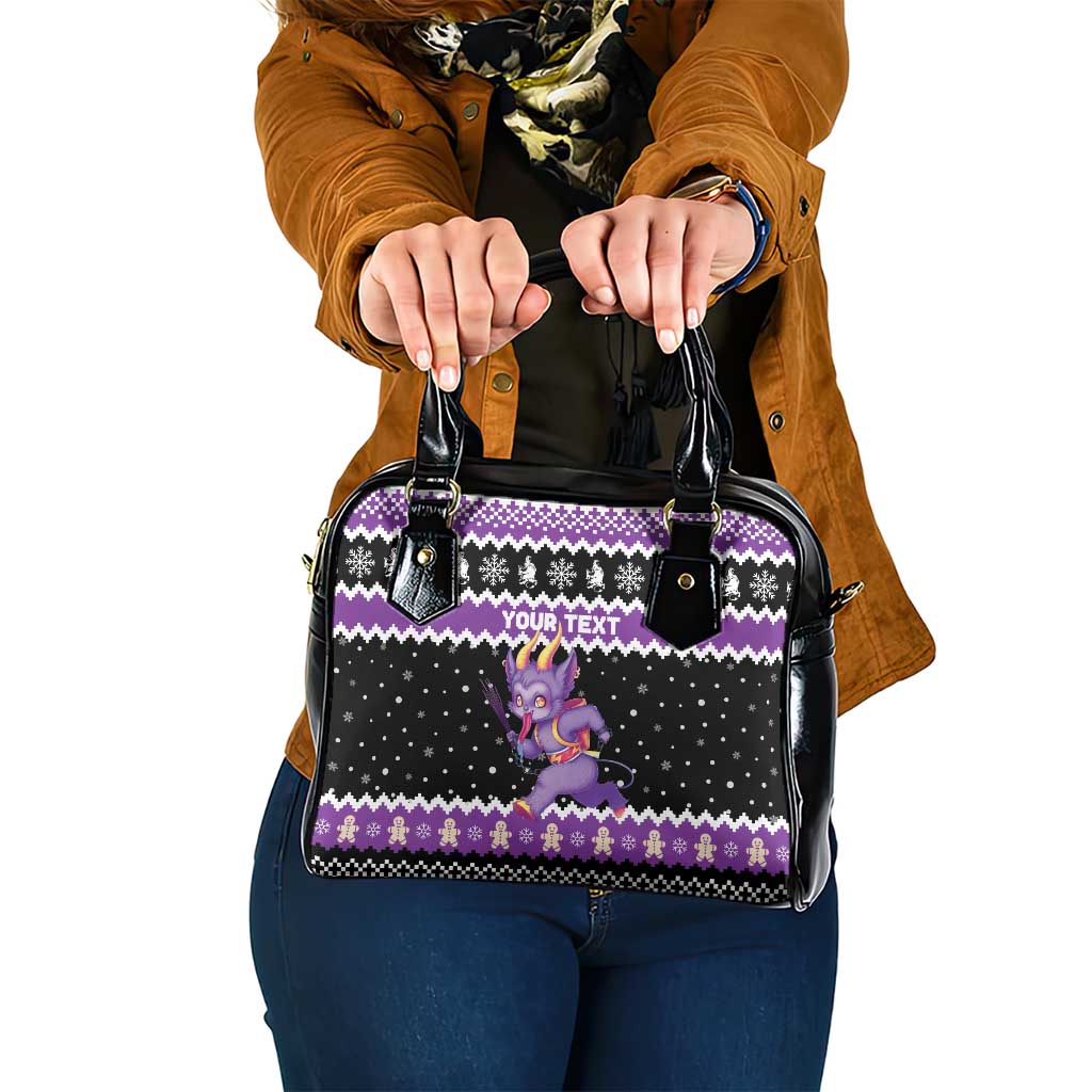 Personalized German Krampus Christmas Shoulder Handbag German Christmas Legend - Wonder Print Shop