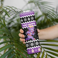Personalized German Krampus Christmas Skinny Tumbler German Christmas Legend - Wonder Print Shop