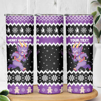 Personalized German Krampus Christmas Skinny Tumbler German Christmas Legend - Wonder Print Shop