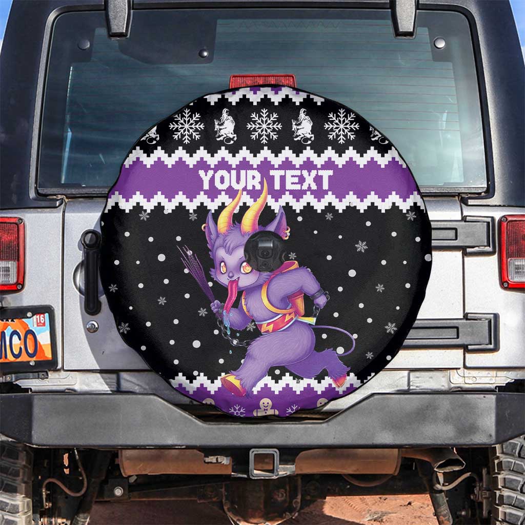 Personalized German Krampus Christmas Spare Tire Cover German Christmas Legend - Wonder Print Shop