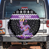 Personalized German Krampus Christmas Spare Tire Cover German Christmas Legend - Wonder Print Shop