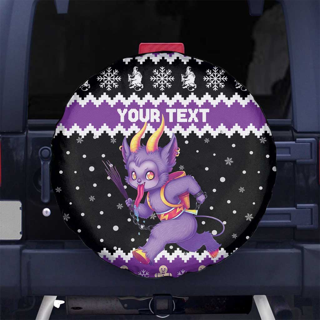 Personalized German Krampus Christmas Spare Tire Cover German Christmas Legend - Wonder Print Shop