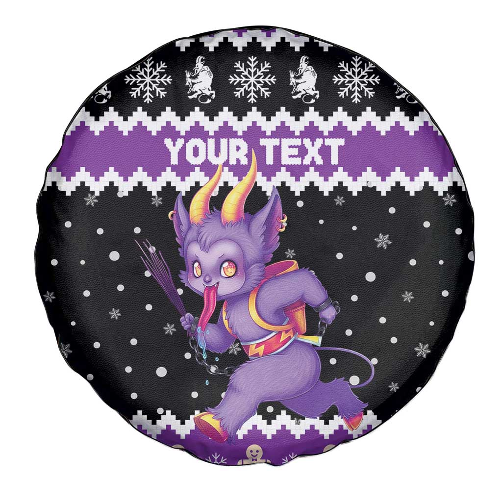 Personalized German Krampus Christmas Spare Tire Cover German Christmas Legend - Wonder Print Shop