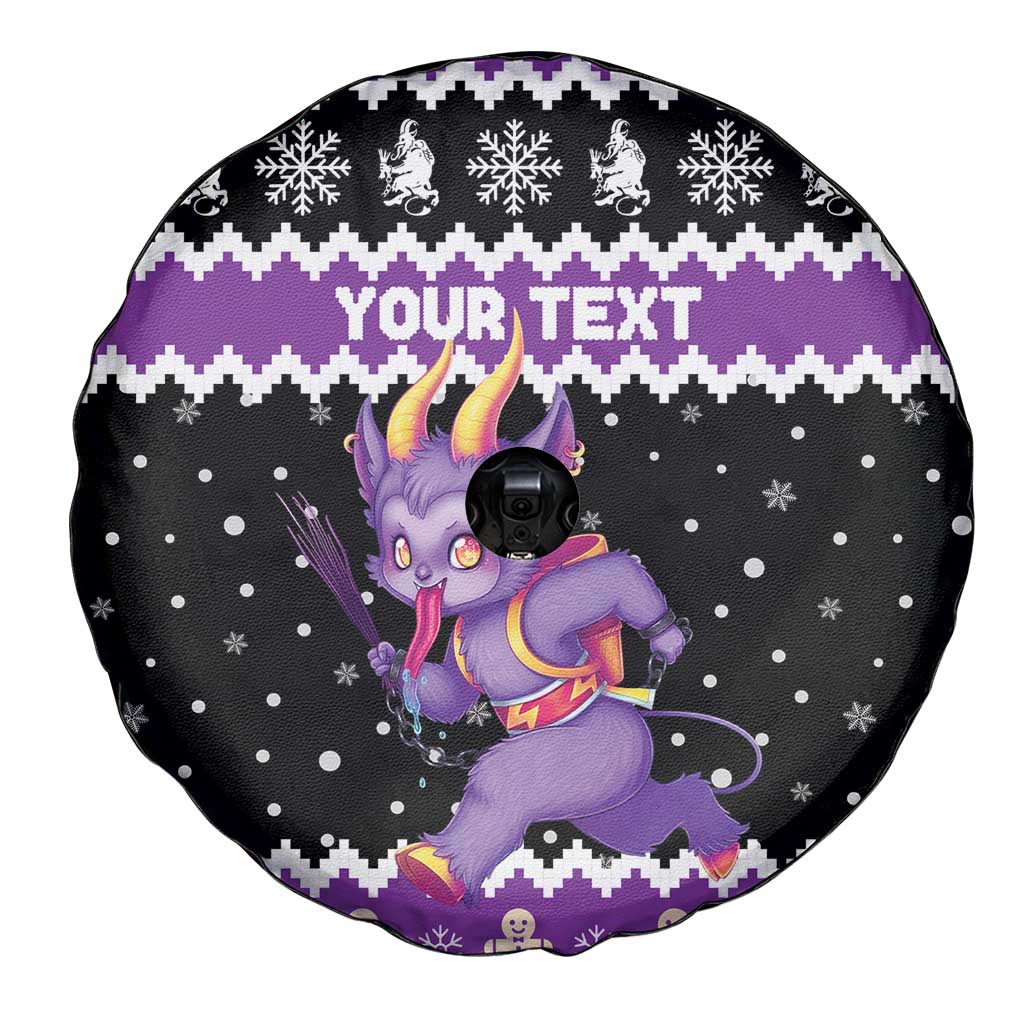 Personalized German Krampus Christmas Spare Tire Cover German Christmas Legend - Wonder Print Shop