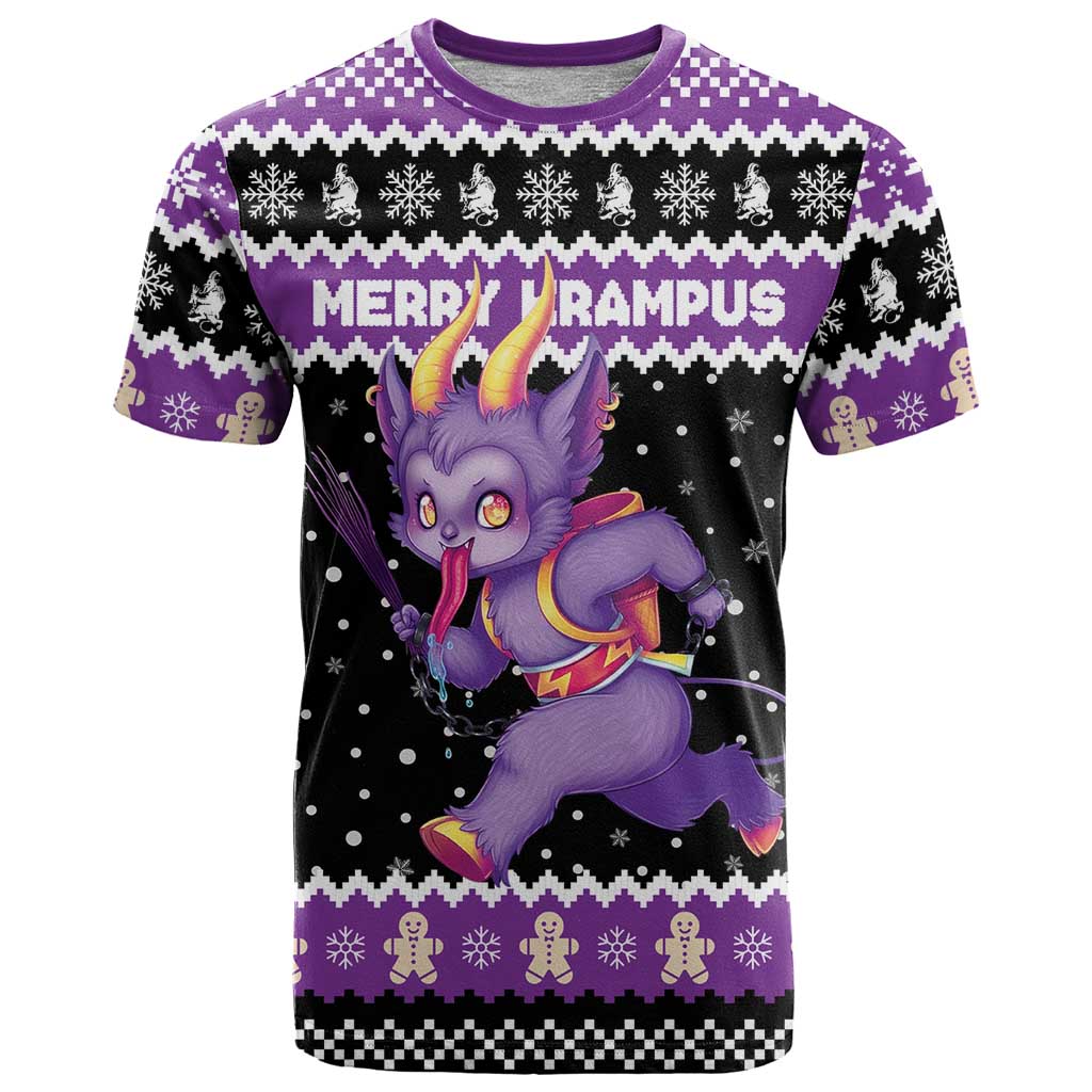 Personalized German Krampus Christmas T Shirt German Christmas Legend - Wonder Print Shop