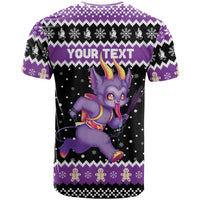 Personalized German Krampus Christmas T Shirt German Christmas Legend - Wonder Print Shop