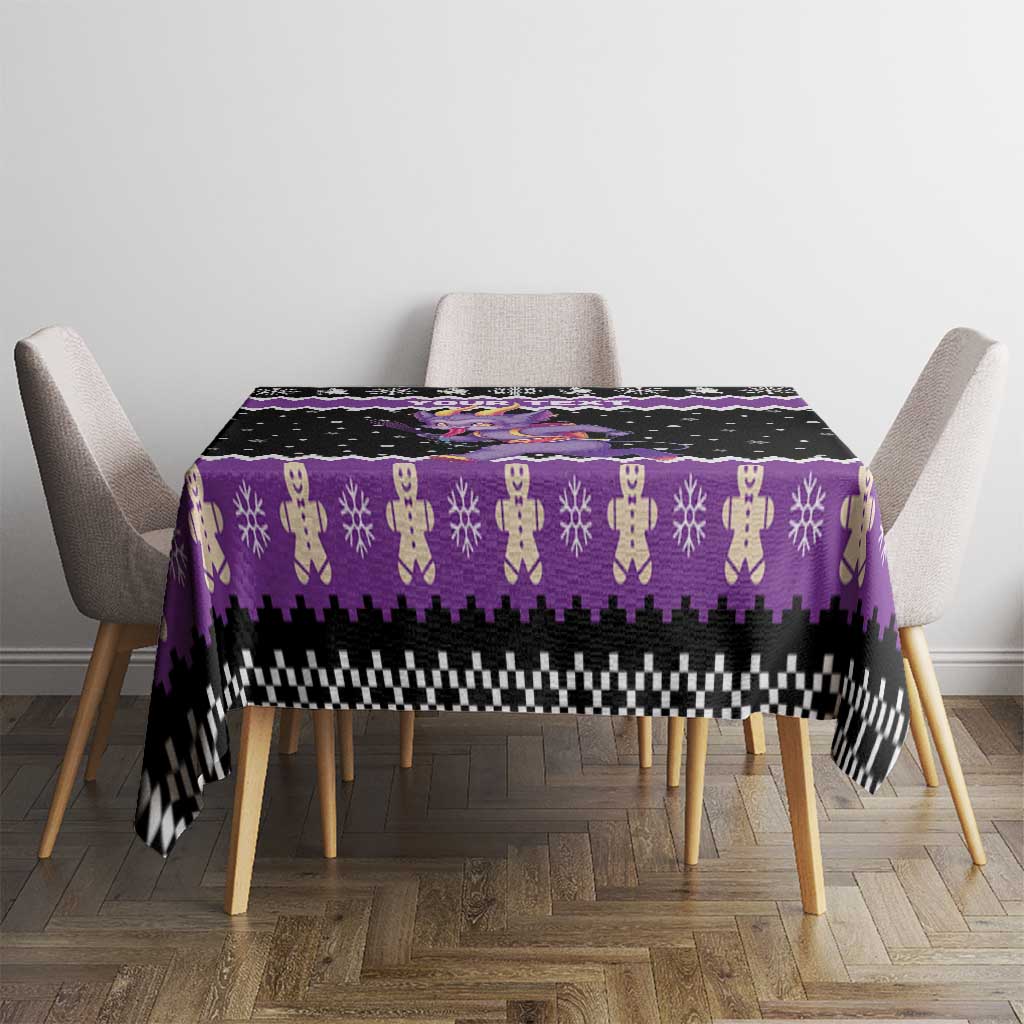 Personalized German Krampus Christmas Tablecloth German Christmas Legend - Wonder Print Shop