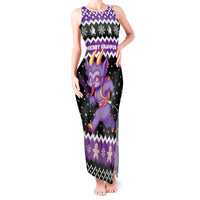 Personalized German Krampus Christmas Tank Maxi Dress German Christmas Legend - Wonder Print Shop