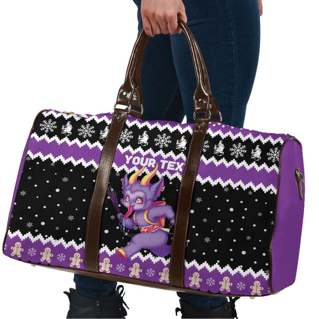 Personalized German Krampus Christmas Travel Bag German Christmas Legend - Wonder Print Shop
