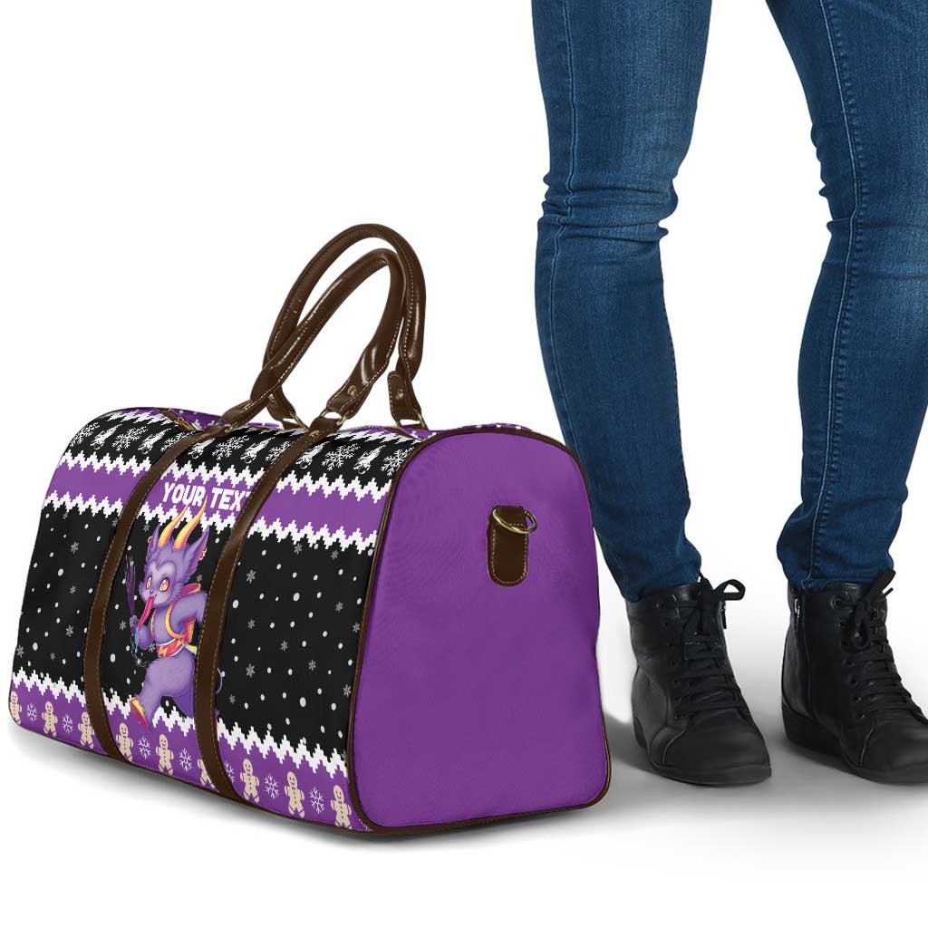 Personalized German Krampus Christmas Travel Bag German Christmas Legend - Wonder Print Shop