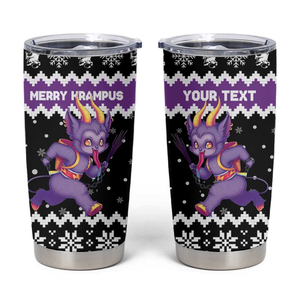 Personalized German Krampus Christmas Tumbler Cup German Christmas Legend - Wonder Print Shop