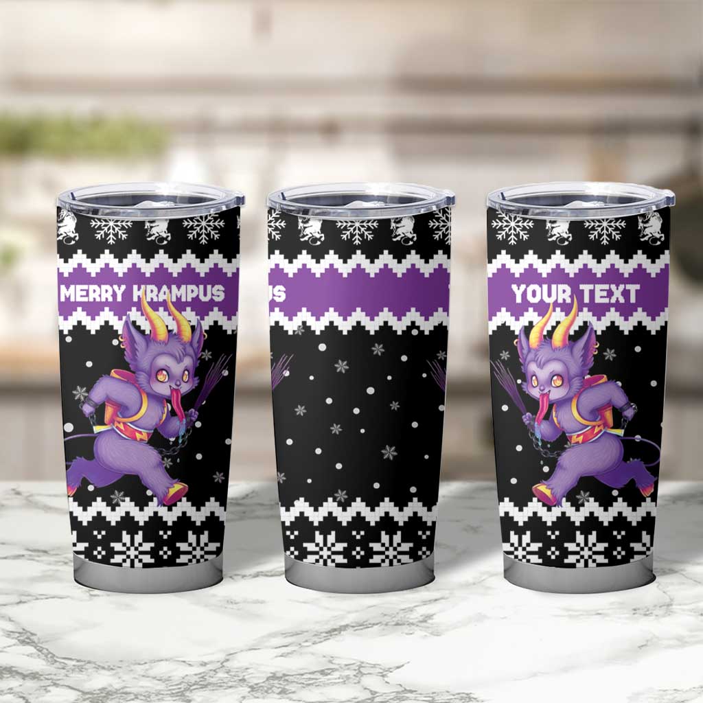Personalized German Krampus Christmas Tumbler Cup German Christmas Legend - Wonder Print Shop