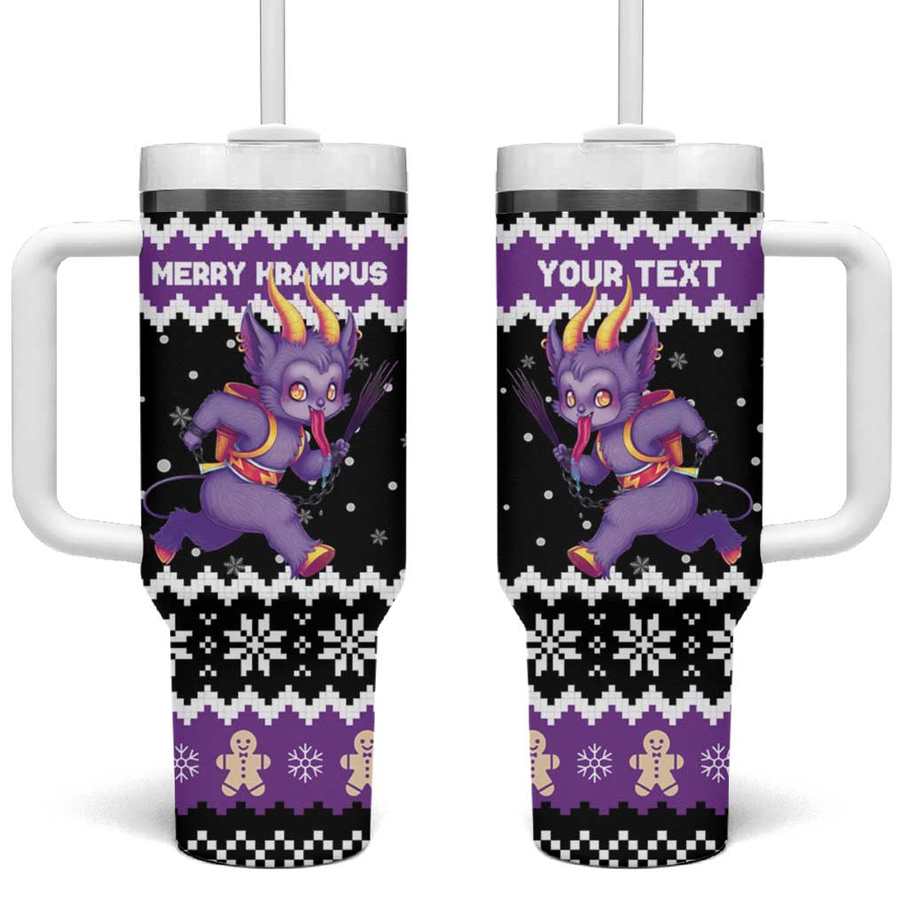 Personalized German Krampus Christmas Tumbler With Handle German Christmas Legend - Wonder Print Shop