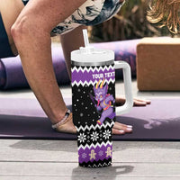 Personalized German Krampus Christmas Tumbler With Handle German Christmas Legend - Wonder Print Shop