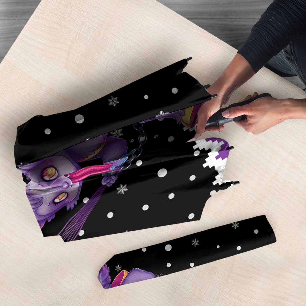 Personalized German Krampus Christmas Umbrella German Christmas Legend - Wonder Print Shop