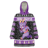 Personalized German Krampus Christmas Wearable Blanket Hoodie German Christmas Legend - Wonder Print Shop