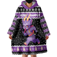Personalized German Krampus Christmas Wearable Blanket Hoodie German Christmas Legend - Wonder Print Shop