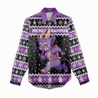 Personalized German Krampus Christmas Women Casual Shirt German Christmas Legend - Wonder Print Shop