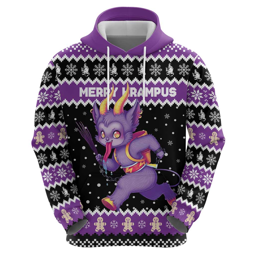 Personalized German Krampus Christmas Zip Hoodie German Christmas Legend - Wonder Print Shop