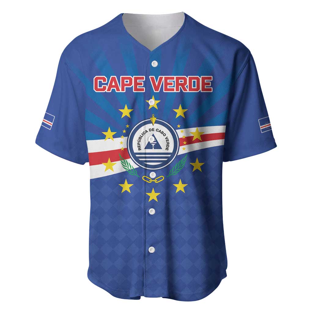 Cape Verde Football 2026 Baseball Jersey Historic First World Cup Appearance - Wonder Print Shop