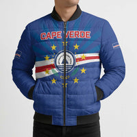 Cape Verde Football 2026 Bomber Puffer Jacket Historic First World Cup Appearance - Wonder Print Shop