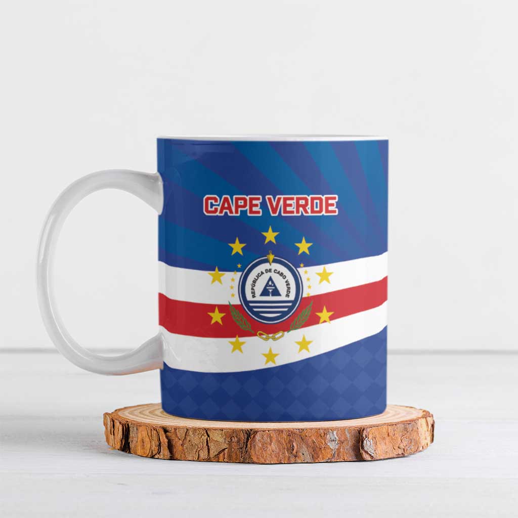 Cape Verde Football 2026 Ceramic Mug Historic First World Cup Appearance - Wonder Print Shop