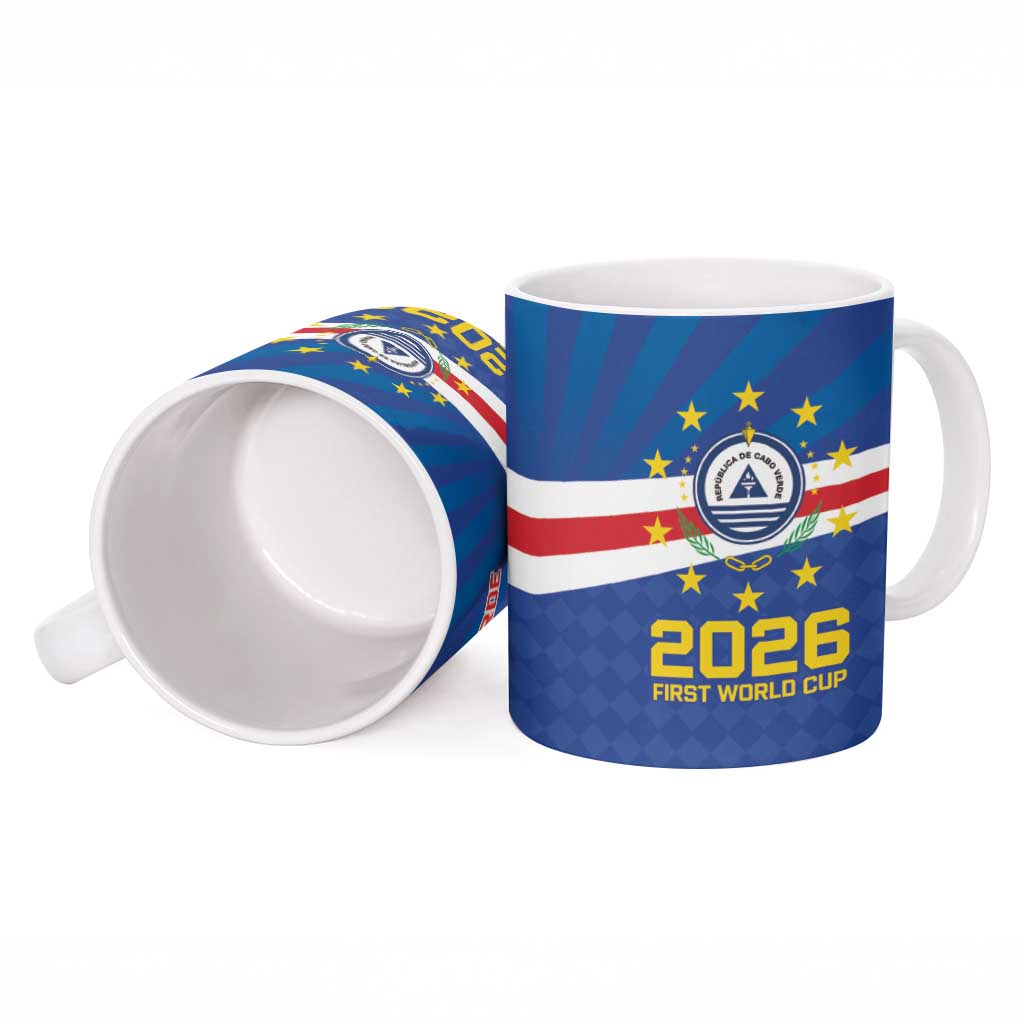 Cape Verde Football 2026 Ceramic Mug Historic First World Cup Appearance - Wonder Print Shop